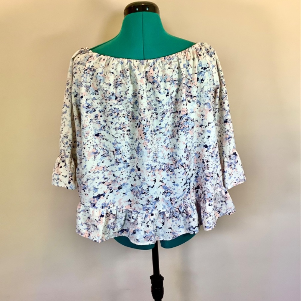 Sanctuary Ruffle Top Sz Large - Picture 2 of 5